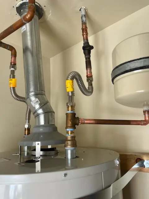 Water heater installation and plumbing repair in Ward Two